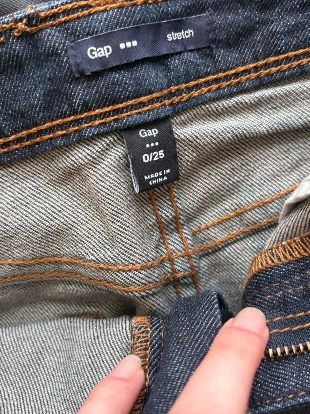 GAP Dark Indigo Denim Mini Skirt - Picture 4 of 4